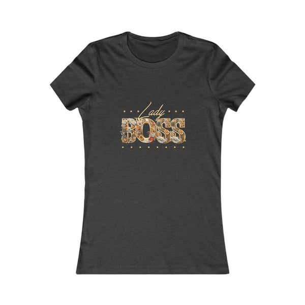 Lady Boss T-Shirt Gold Design Version – Empowering Women’s Leadership