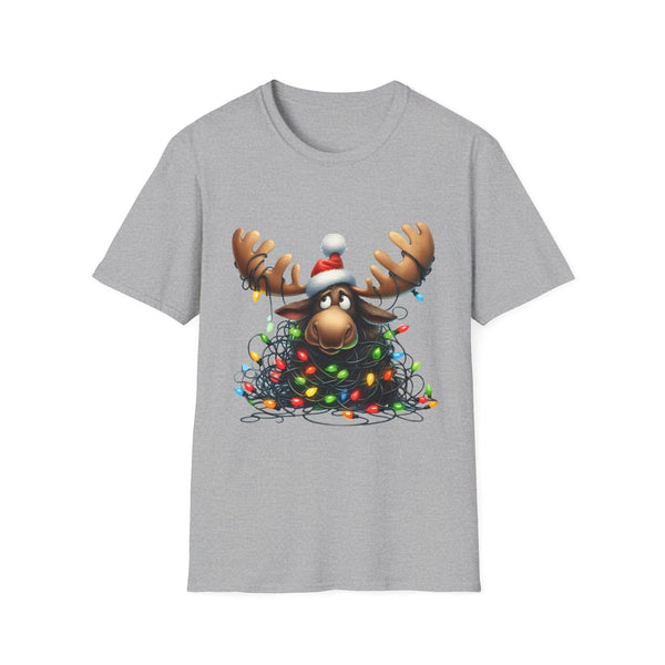 Quirky Reindeer Christmas T-Shirt – Hilarious Holiday Style!