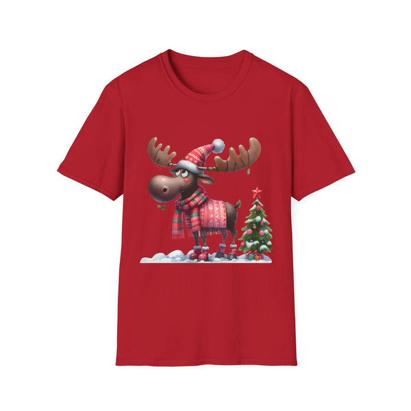 Holiday Reindeer T-Shirt – Spread Cheer with a Dash of Humor!