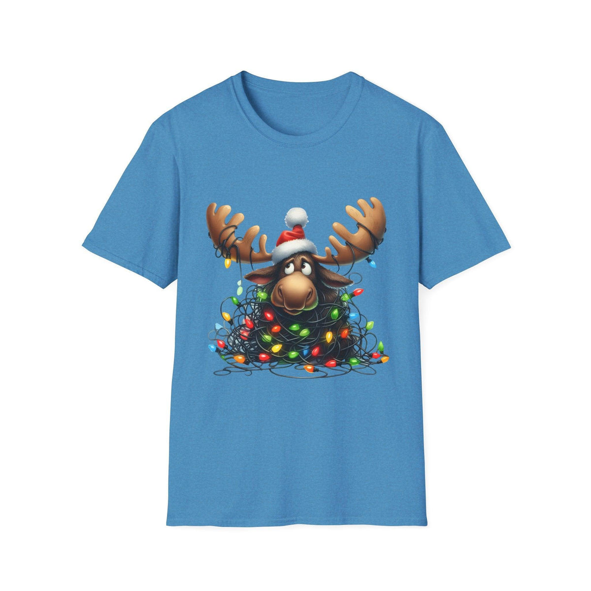 Quirky Reindeer Christmas T-Shirt – Hilarious Holiday Style!