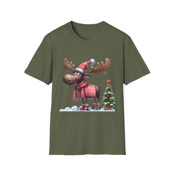 Holiday Reindeer T-Shirt – Spread Cheer with a Dash of Humor!