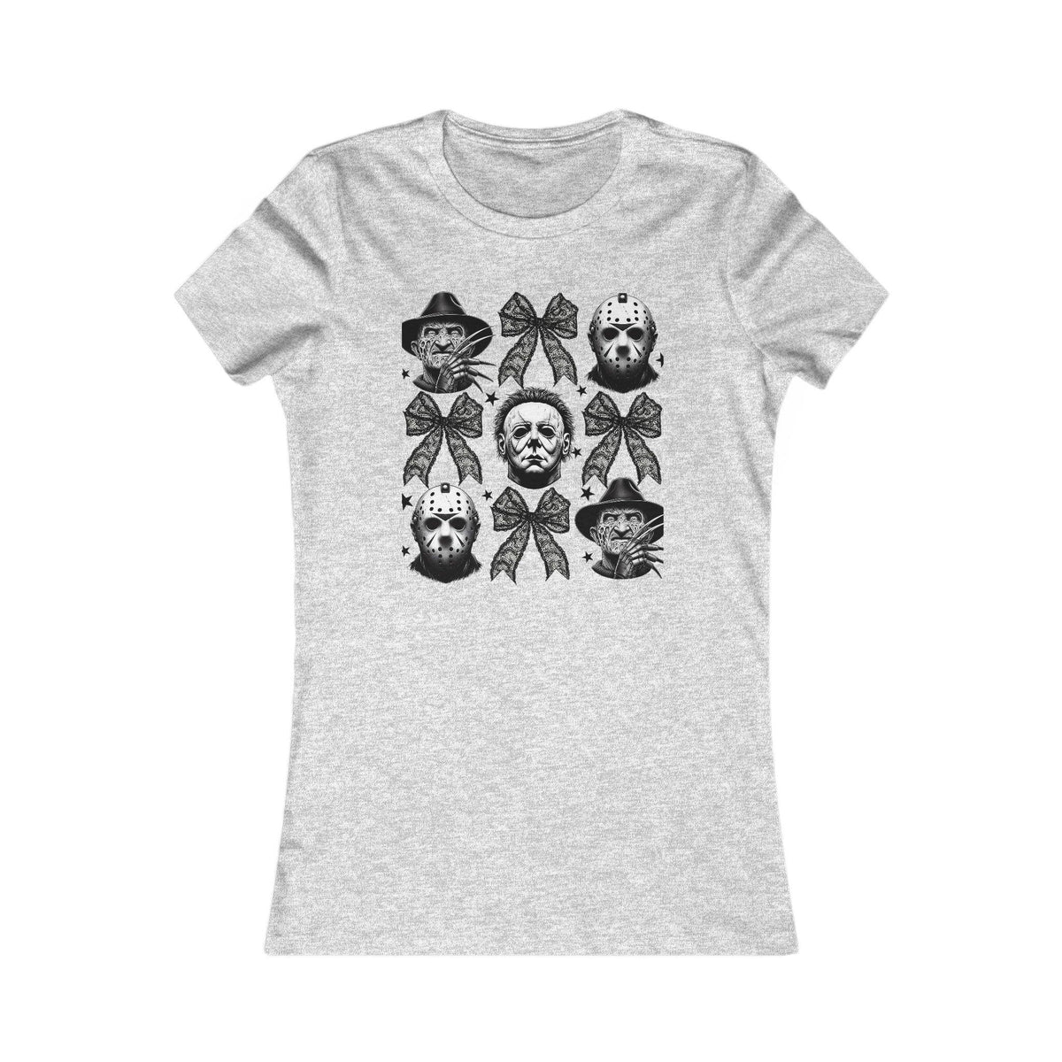 Michael, Freddy, Jason Coquette Bow T-Shirt