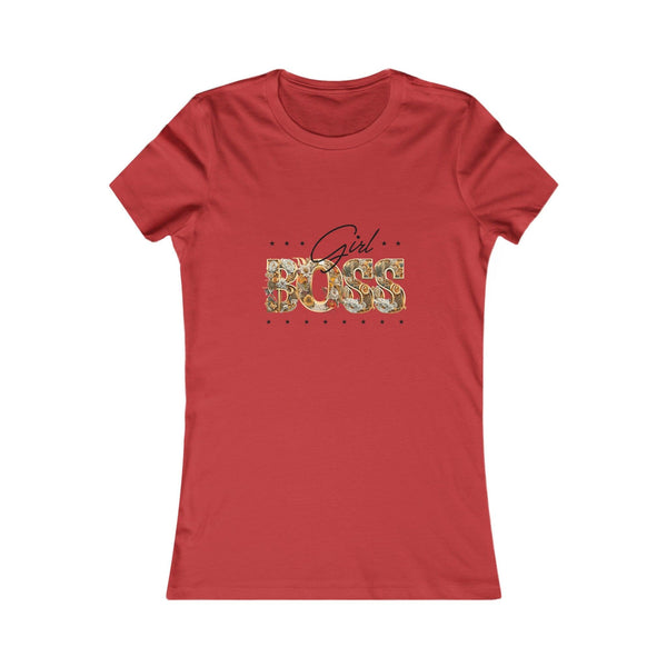 Shine Bright Girl "Boss" Tee – Black Design Power Statement