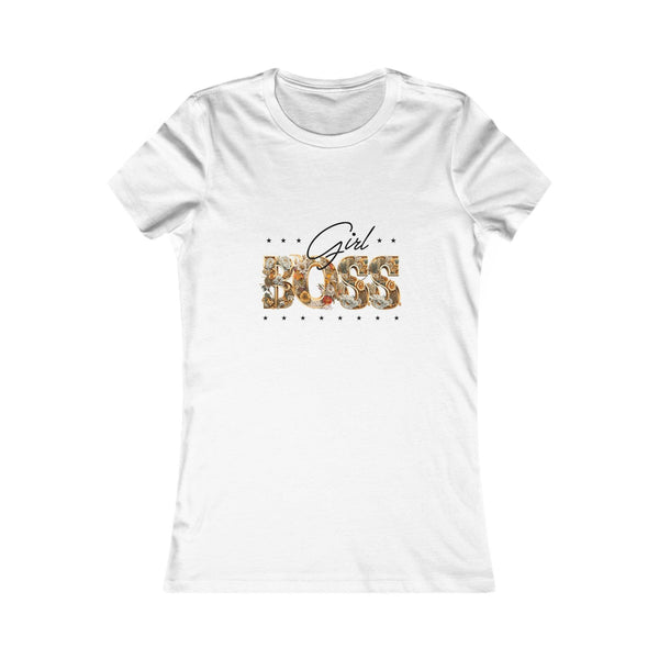 Shine Bright Girl "Boss" Tee – Black Design Power Statement