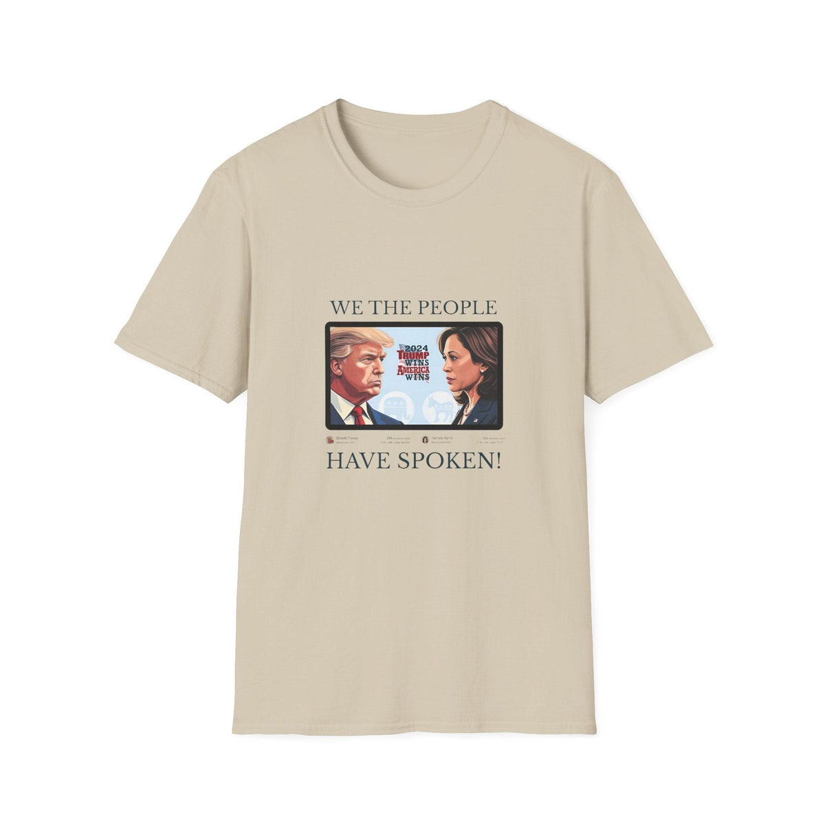 We The People Have Spoken" 2024 Election T-Shirt – Bold Political Statement Tee for Election Enthusiasts