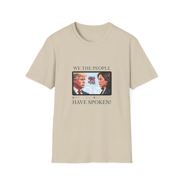 We The People Have Spoken" 2024 Election T-Shirt – Bold Political Statement Tee for Election Enthusiasts