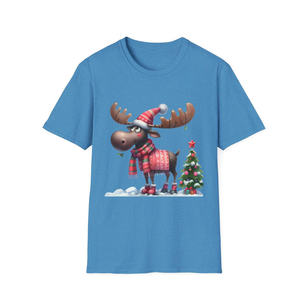 Holiday Reindeer T-Shirt – Spread Cheer with a Dash of Humor!