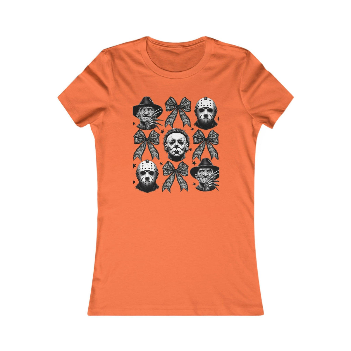 Michael, Freddy, Jason Coquette Bow T-Shirt