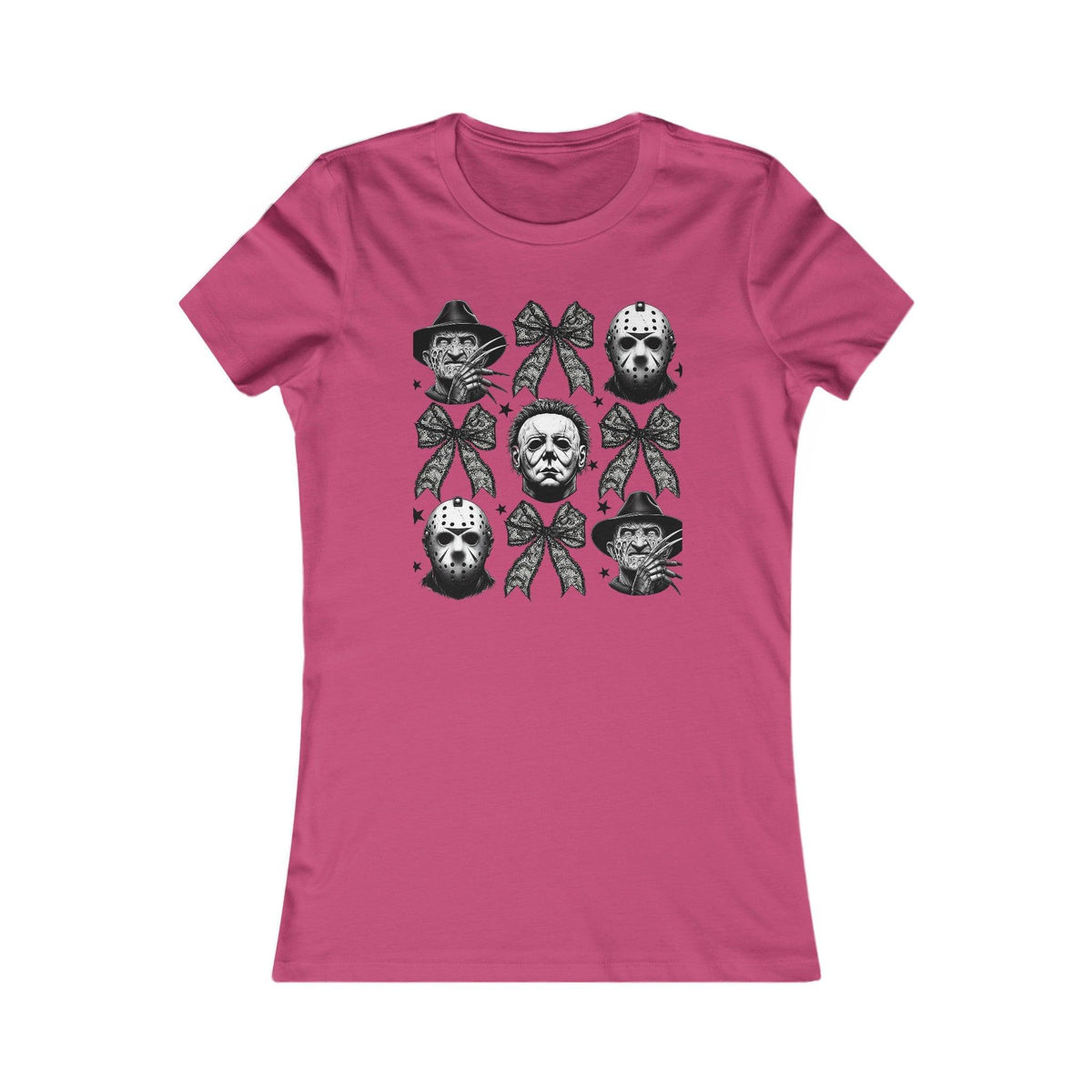 Michael, Freddy, Jason Coquette Bow T-Shirt