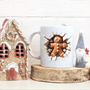 Funny Gingerbread Man Holiday Mug – Cracked Wall Christmas Coffee Cup