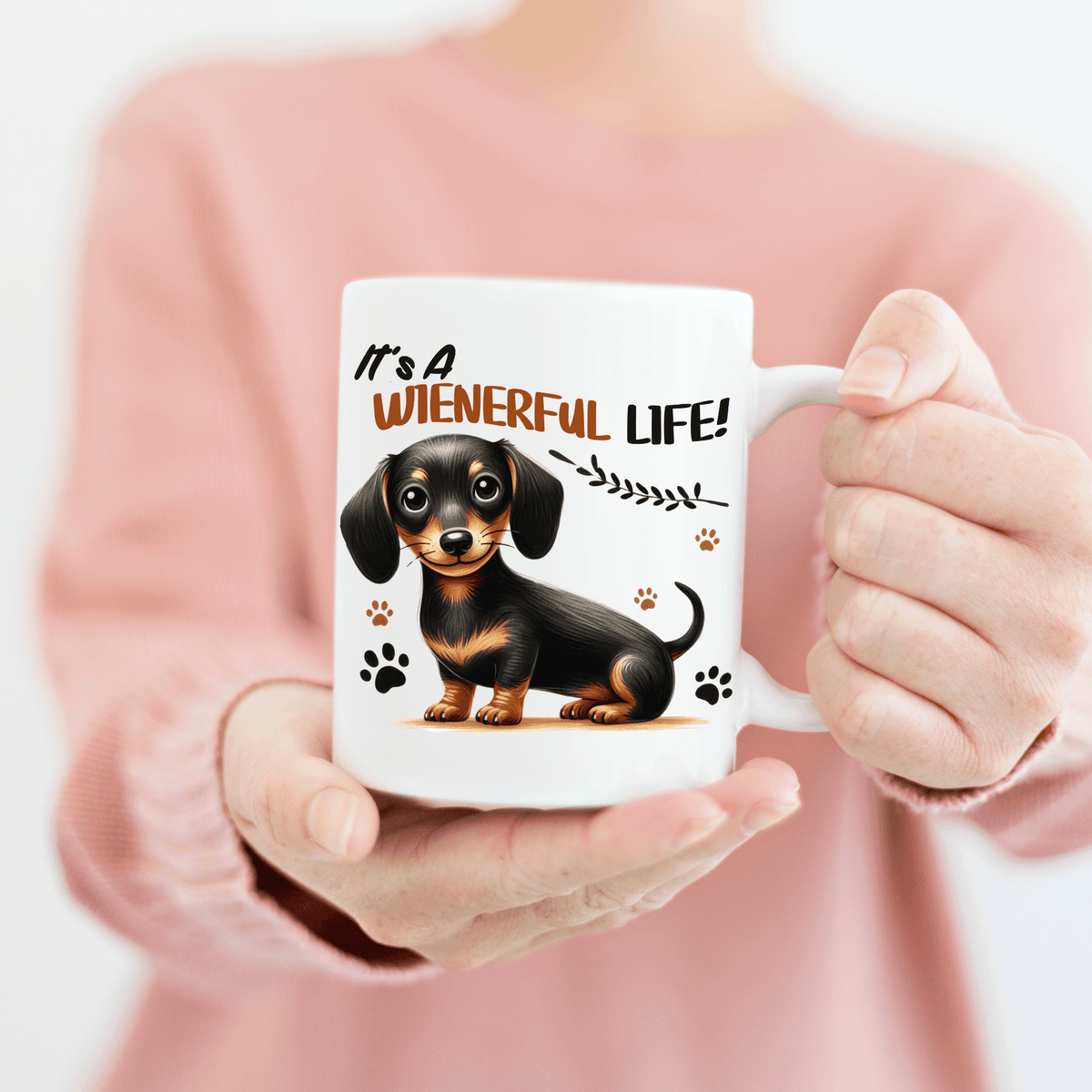 It’s a Wienerful Life! Dachshund Mug - Fun Dog Lover Gift