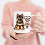 The Only Thing Better Than Coffee is My German Shepherd" Mug - Perfect Gift for Dog and Coffee Lovers