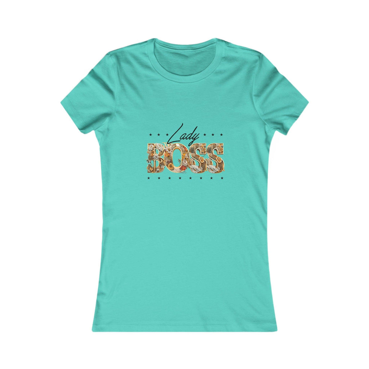 Lady Boss T-Shirt Black Design Version– Empowering Women’s Leadership