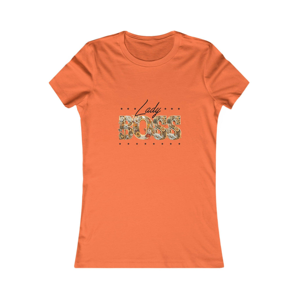 Lady Boss T-Shirt Black Design Version– Empowering Women’s Leadership