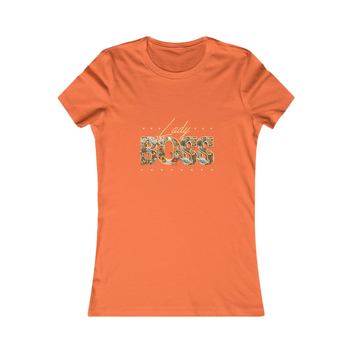 Lady Boss T-Shirt Gold Design Version – Empowering Women’s Leadership