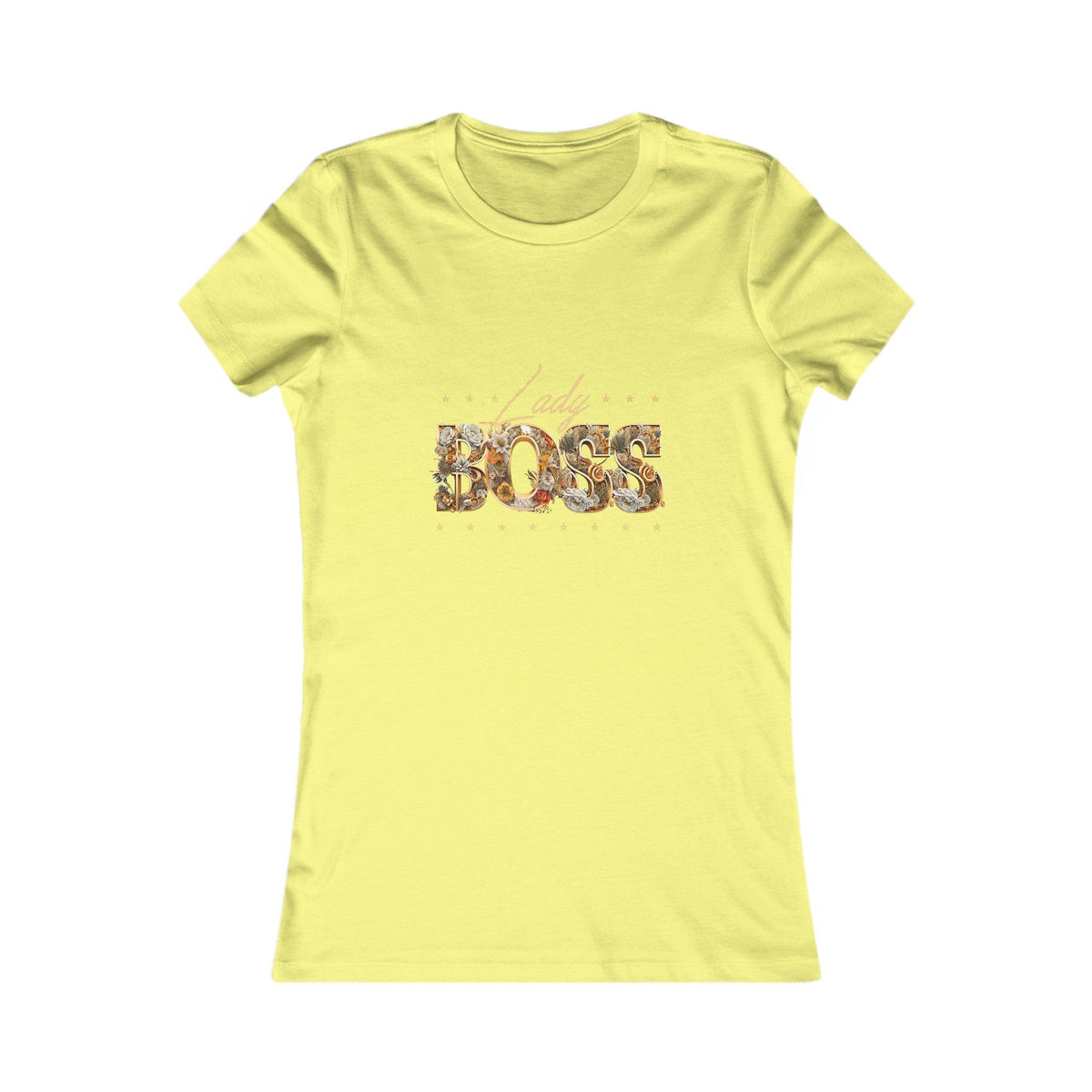 Lady Boss T-Shirt Gold Design Version – Empowering Women’s Leadership