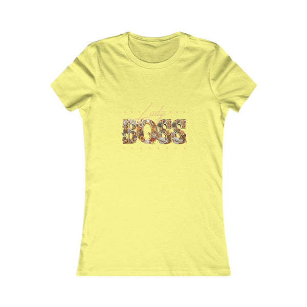 Lady Boss T-Shirt Gold Design Version – Empowering Women’s Leadership