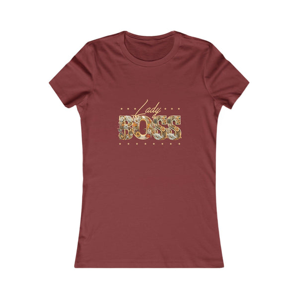 Shine Bright Girl "Boss Tee" – Gold Design Power Statement