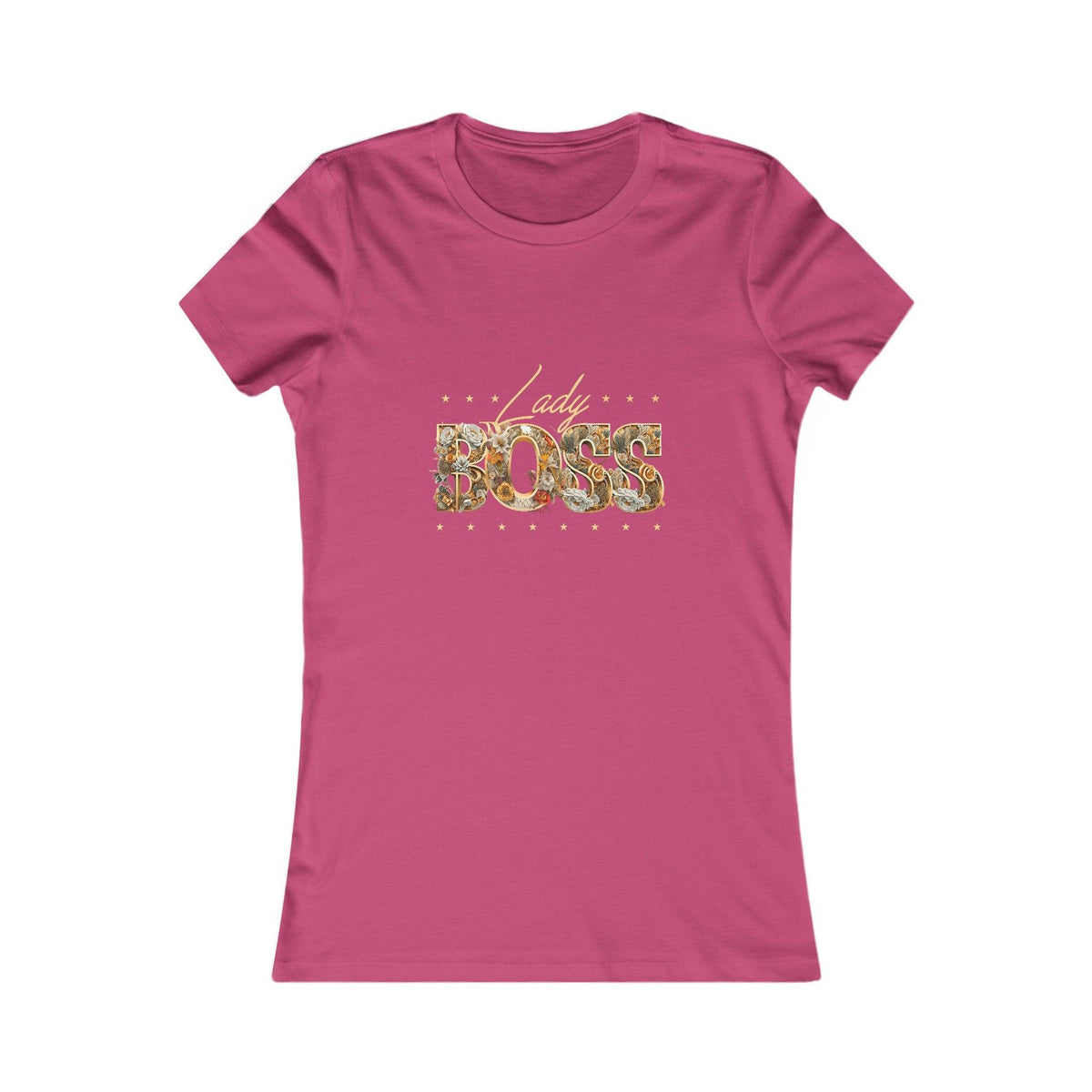 Shine Bright Girl "Boss Tee" – Gold Design Power Statement