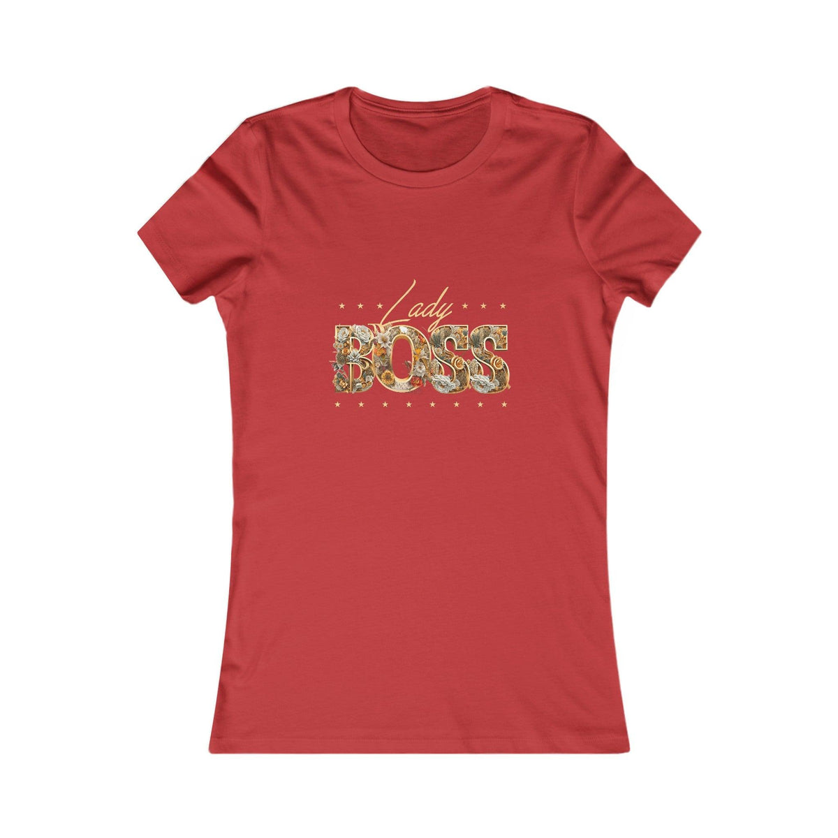 Lady Boss T-Shirt Gold Design Version – Empowering Women’s Leadership