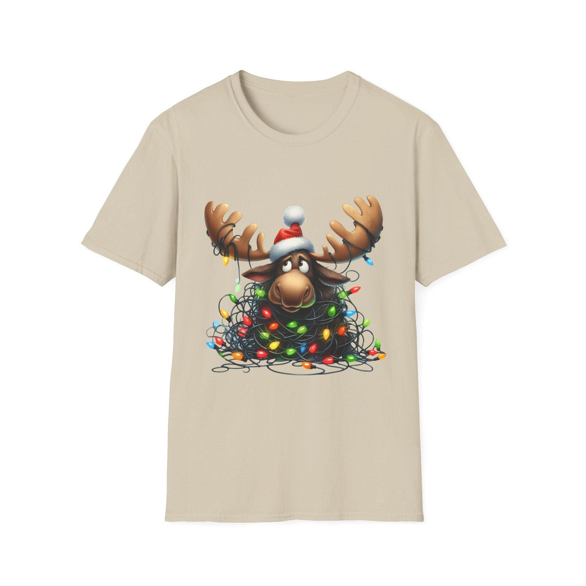 Quirky Reindeer Christmas T-Shirt – Hilarious Holiday Style!