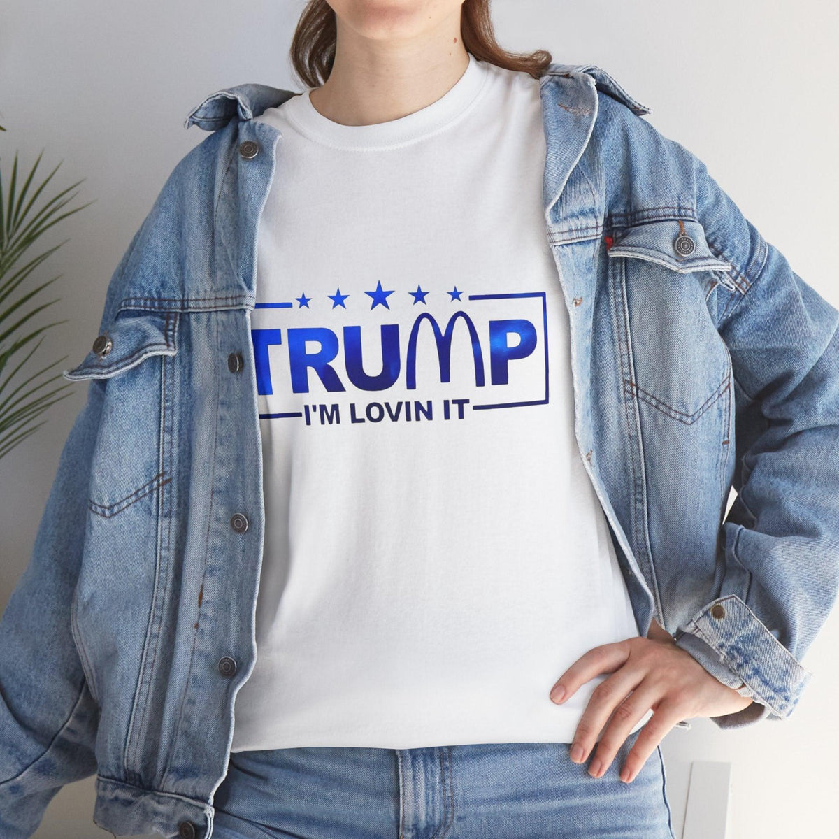 Trump I’m Lovin' It" Parody T-Shirt – Humorous Political Statement Tee