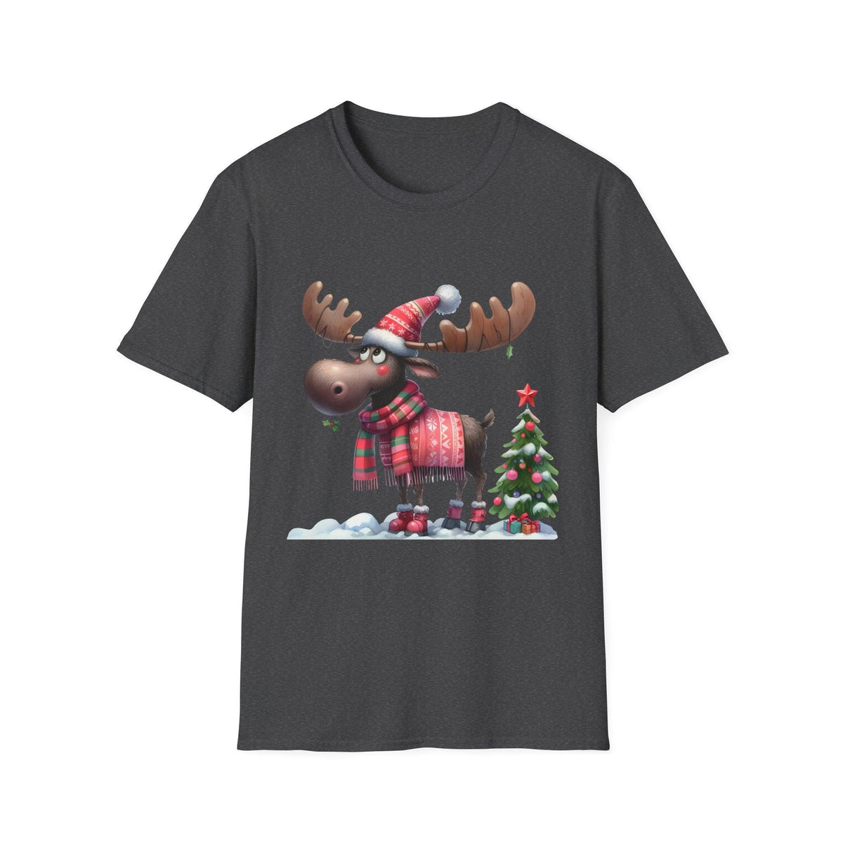 Holiday Reindeer T-Shirt – Spread Cheer with a Dash of Humor!