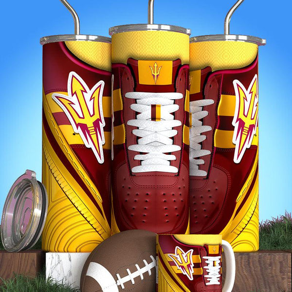 College  Football Team Stainless Steel Tumbler – Collegiate Drinkware for Sports Fans and Alumni"