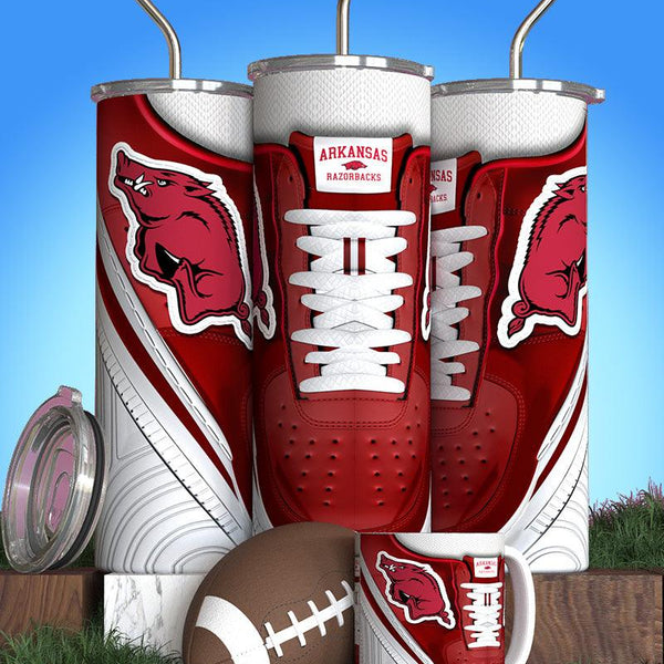 College  Football Team Stainless Steel Tumbler – Collegiate Drinkware for Sports Fans and Alumni"