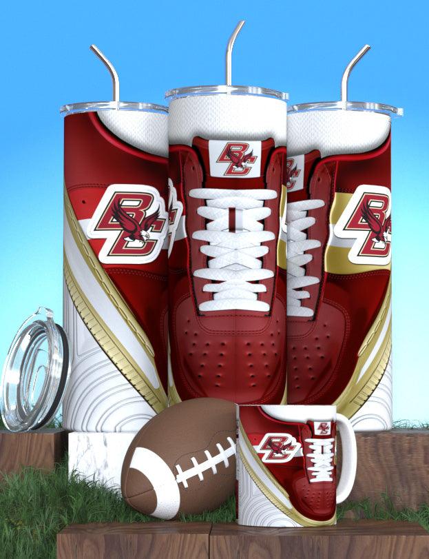 College  Football Team Stainless Steel Tumbler – Collegiate Drinkware for Sports Fans and Alumni"