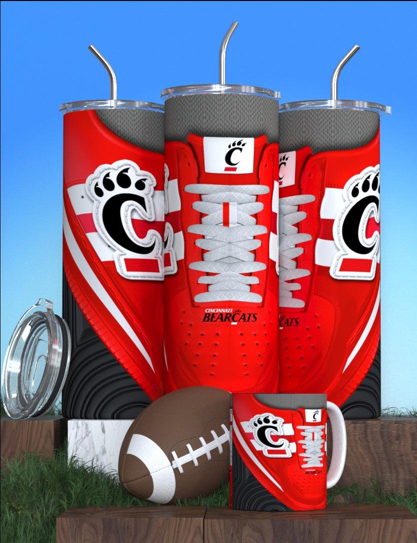 College  Football Team Stainless Steel Tumbler – Collegiate Drinkware for Sports Fans and Alumni"