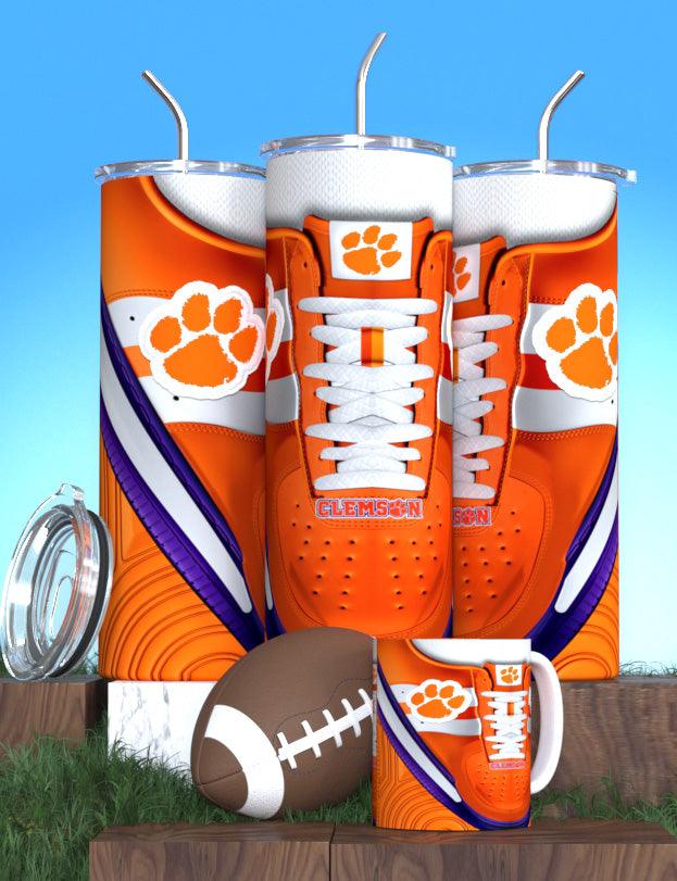 College  Football Team Stainless Steel Tumbler – Collegiate Drinkware for Sports Fans and Alumni"
