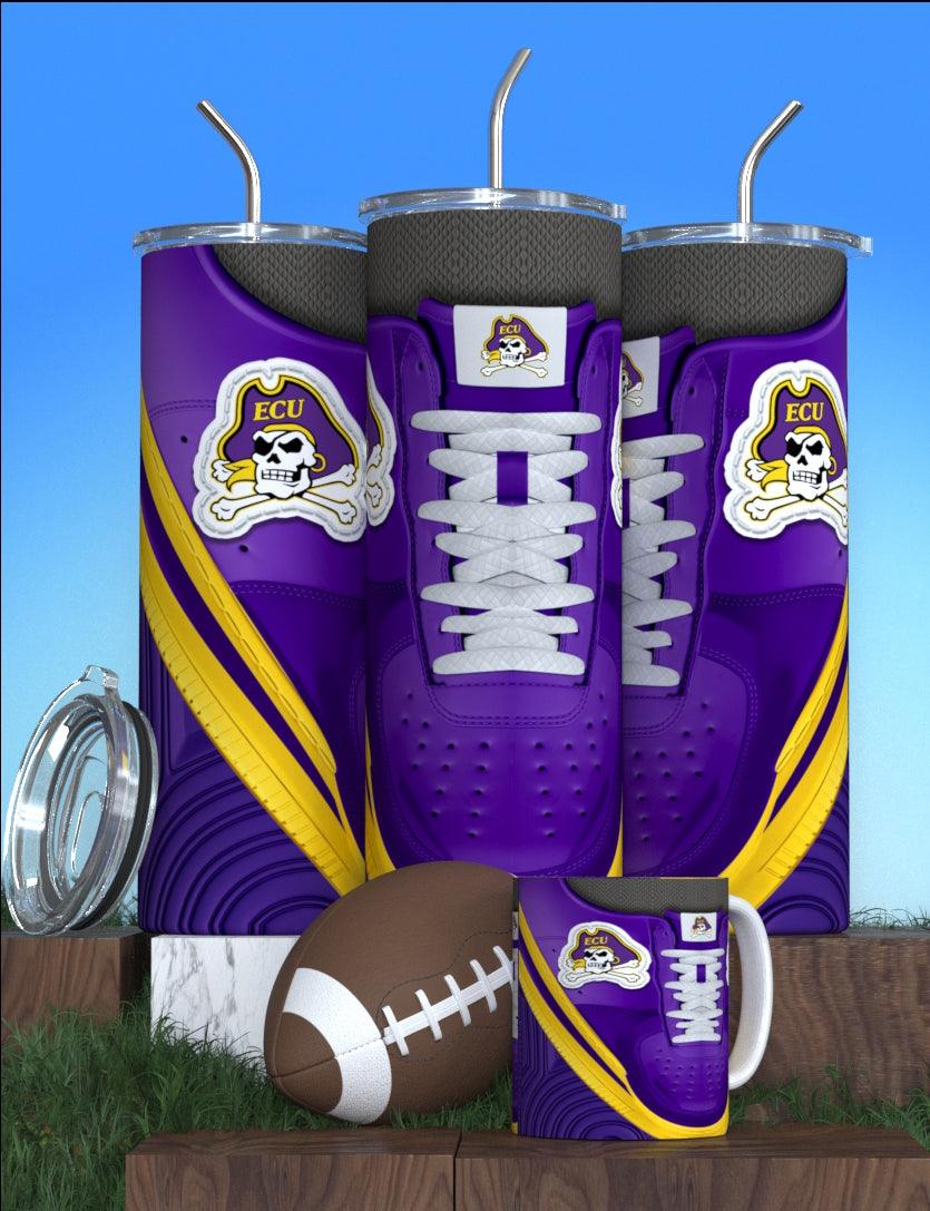 College  Football Team Stainless Steel Tumbler – Collegiate Drinkware for Sports Fans and Alumni"