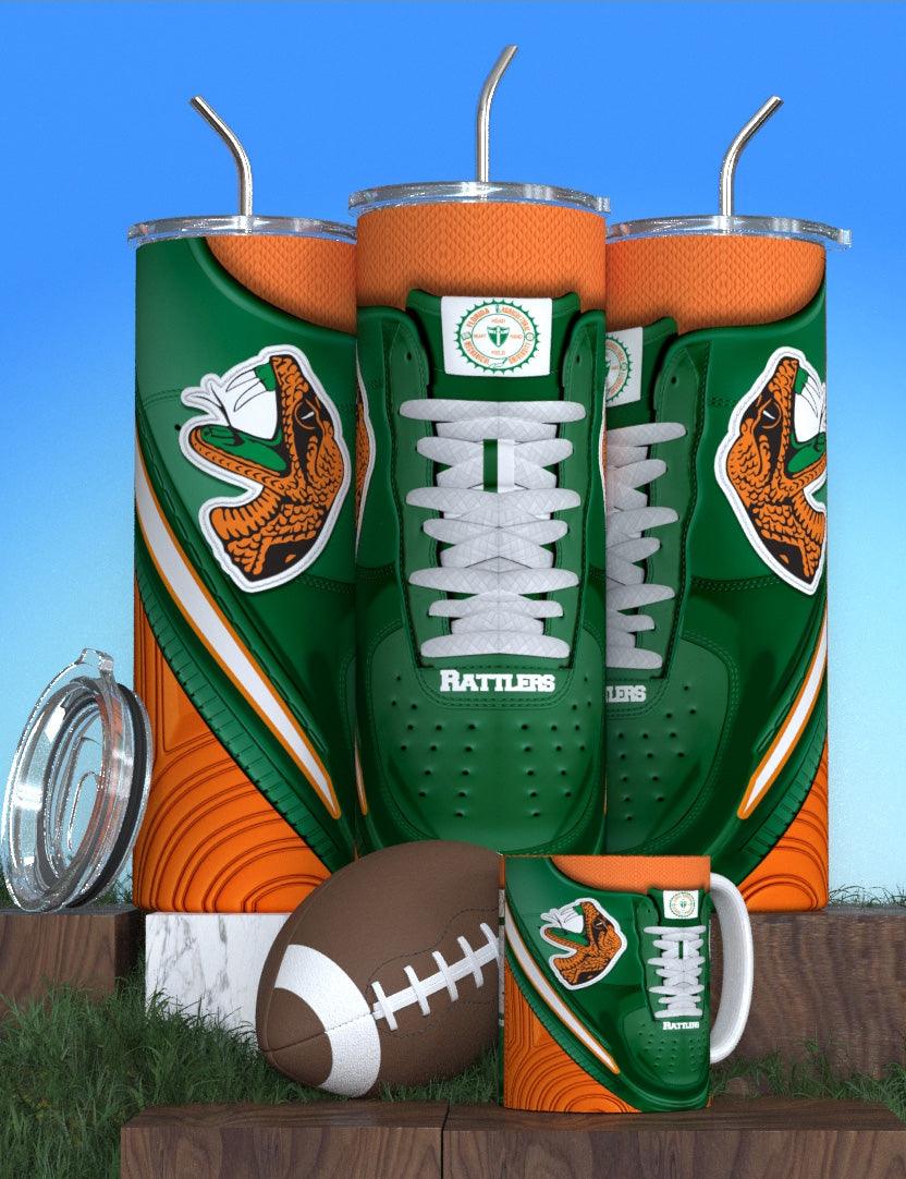College  Football Team Stainless Steel Tumbler – Collegiate Drinkware for Sports Fans and Alumni"