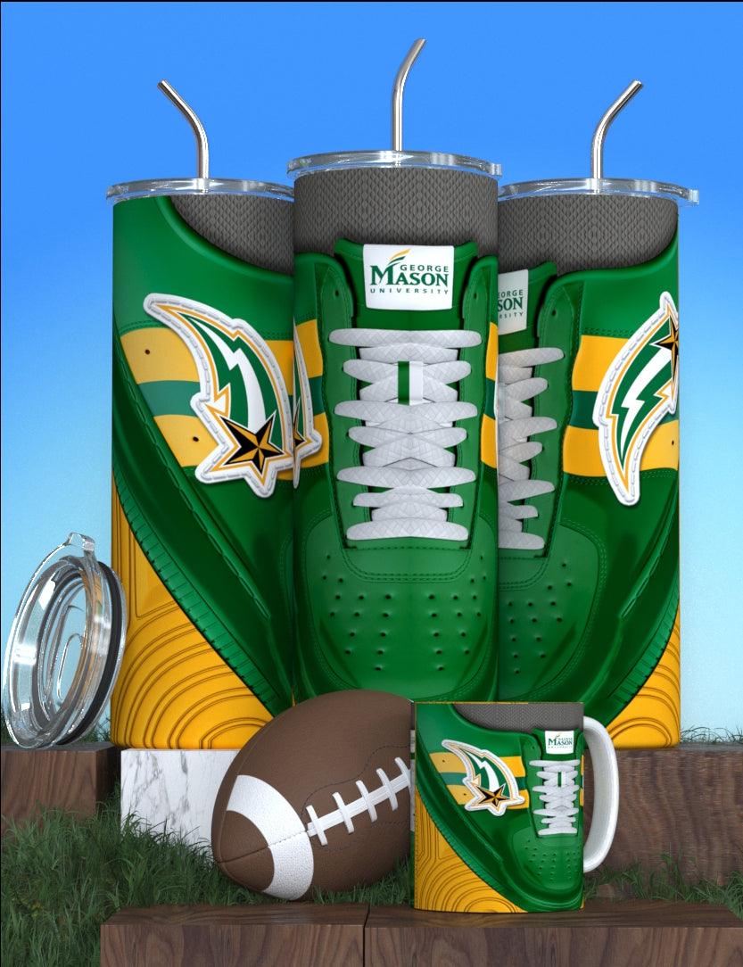 College  Football Team Stainless Steel Tumbler – Collegiate Drinkware for Sports Fans and Alumni"