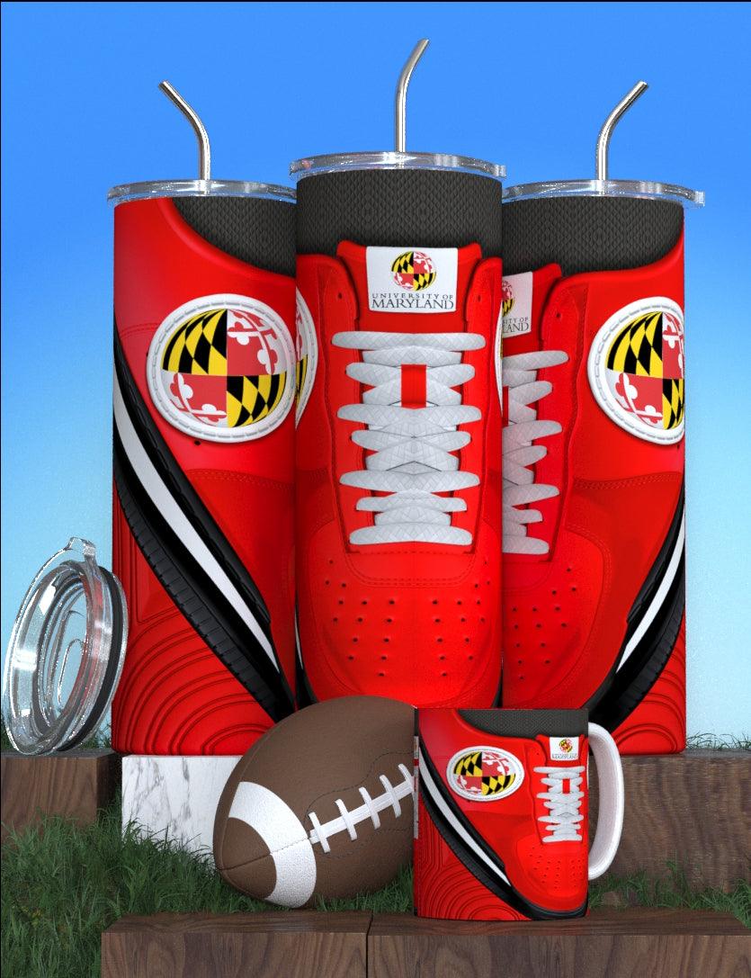 College  Football Team Stainless Steel Tumbler – Collegiate Drinkware for Sports Fans and Alumni"