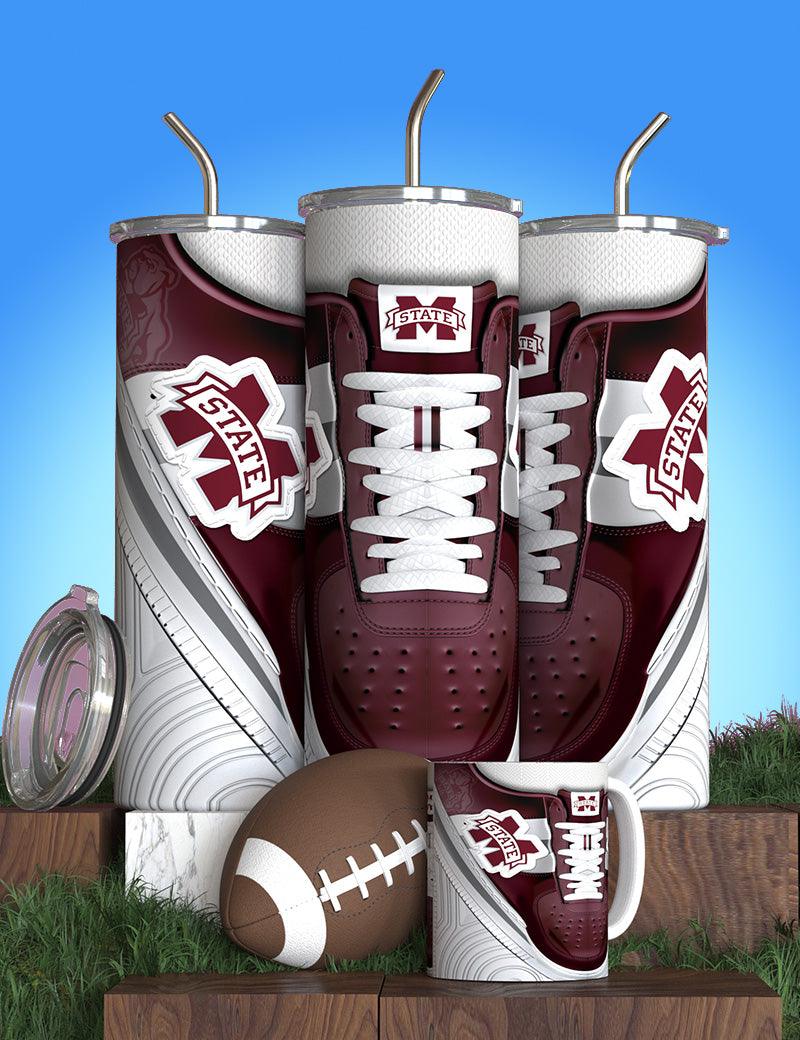 College  Football Team Stainless Steel Tumbler – Collegiate Drinkware for Sports Fans and Alumni"