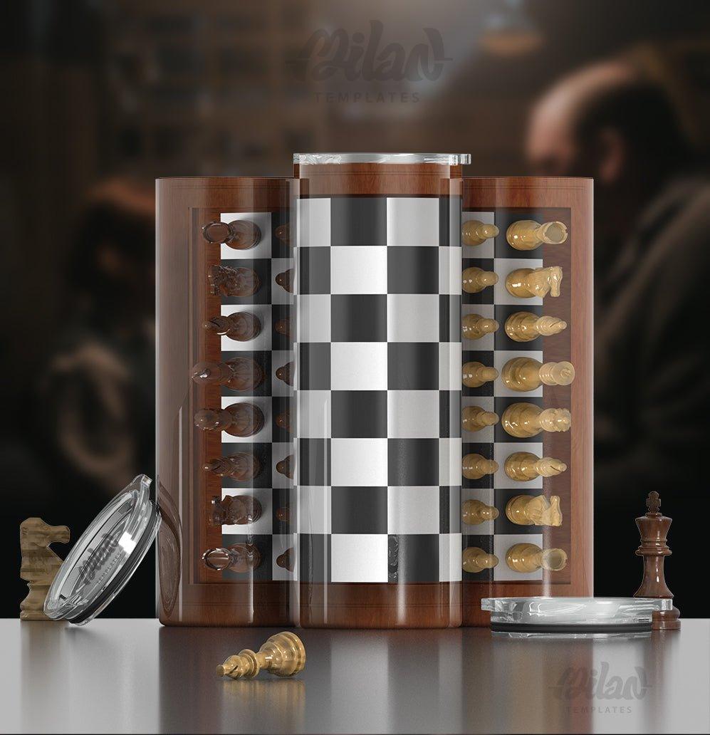 chess tumbler | sublimation tumbler