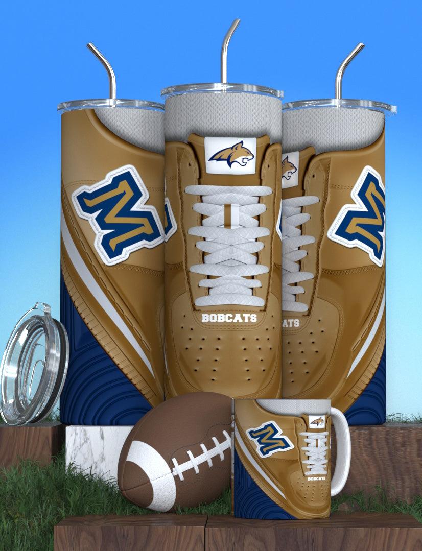 College  Football Team Stainless Steel Tumbler – Collegiate Drinkware for Sports Fans and Alumni"