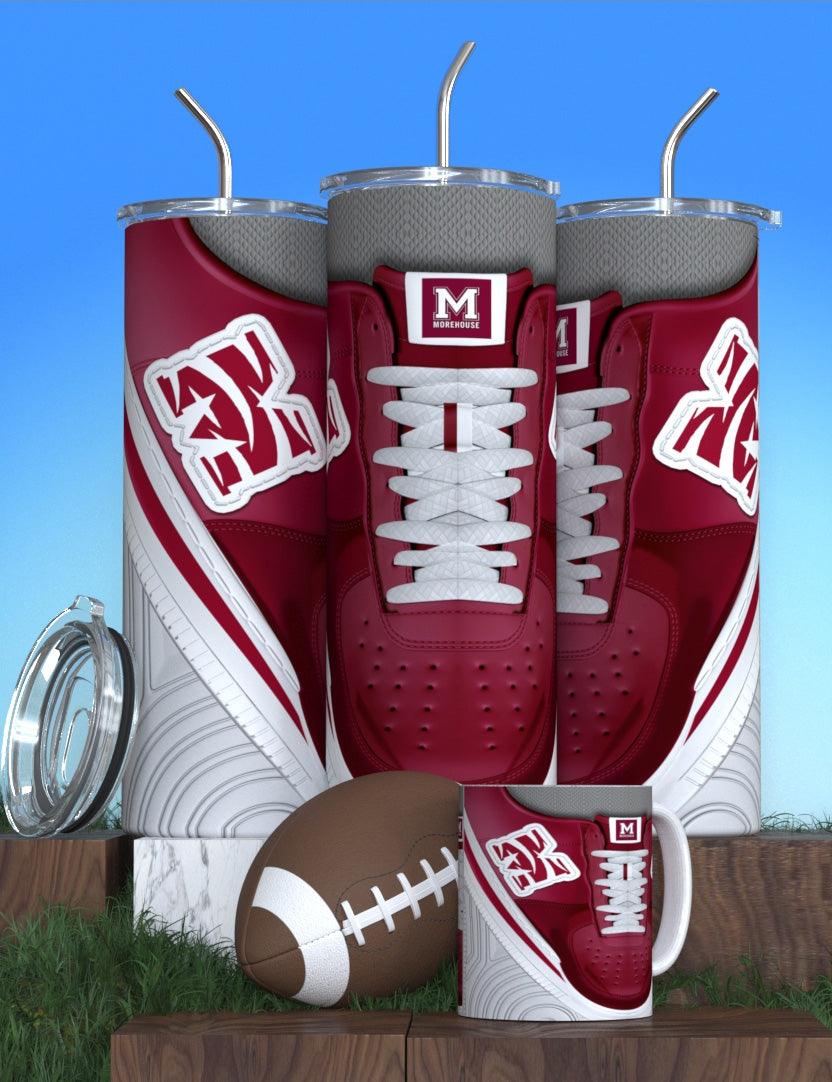 College  Football Team Stainless Steel Tumbler – Collegiate Drinkware for Sports Fans and Alumni"