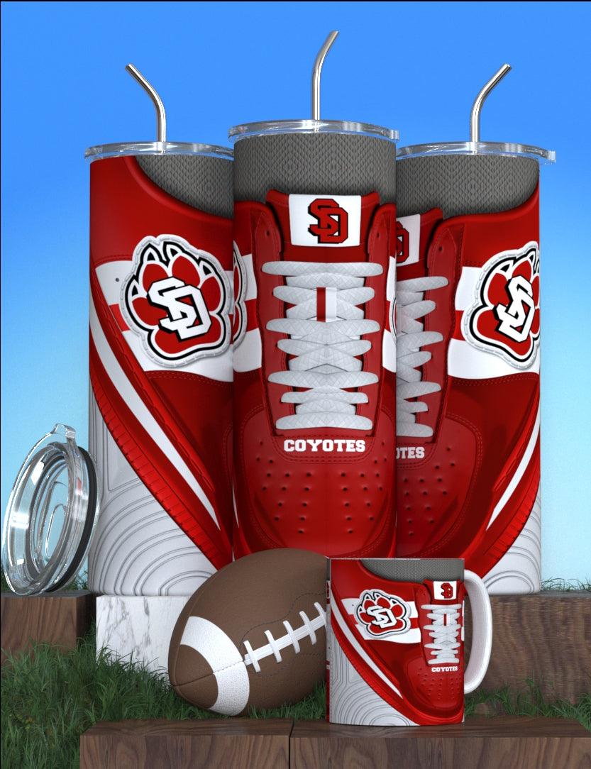 College  Football Team Stainless Steel Tumbler – Collegiate Drinkware for Sports Fans and Alumni"