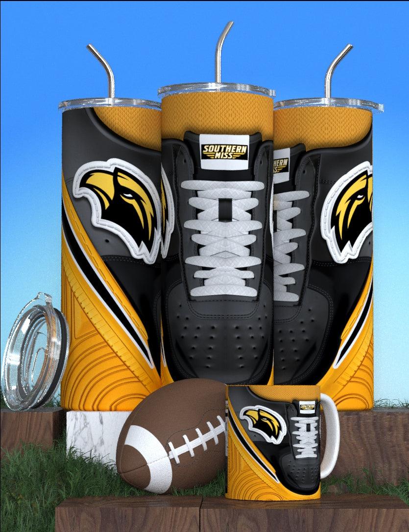 College  Football Team Stainless Steel Tumbler – Collegiate Drinkware for Sports Fans and Alumni"