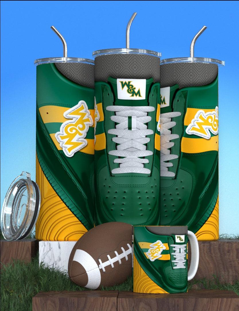College  Football Team Stainless Steel Tumbler – Collegiate Drinkware for Sports Fans and Alumni"