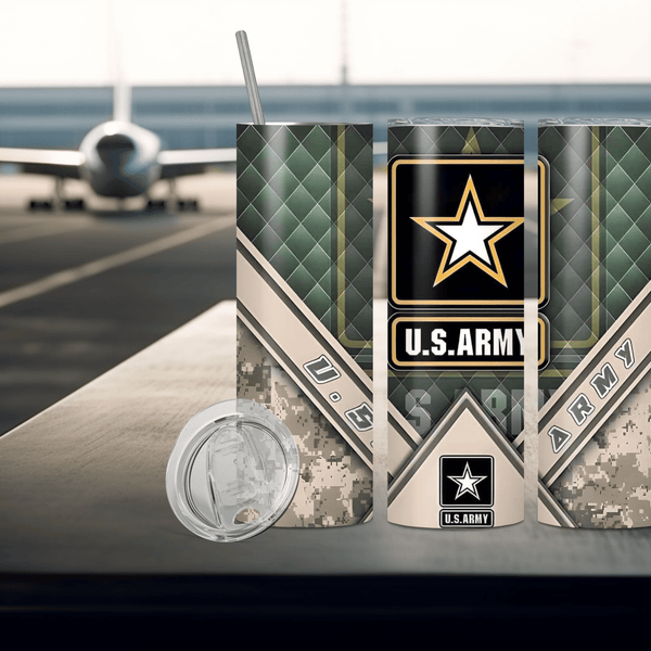 U.S. Army Tumbler – Honor and Pride for Army Service Members