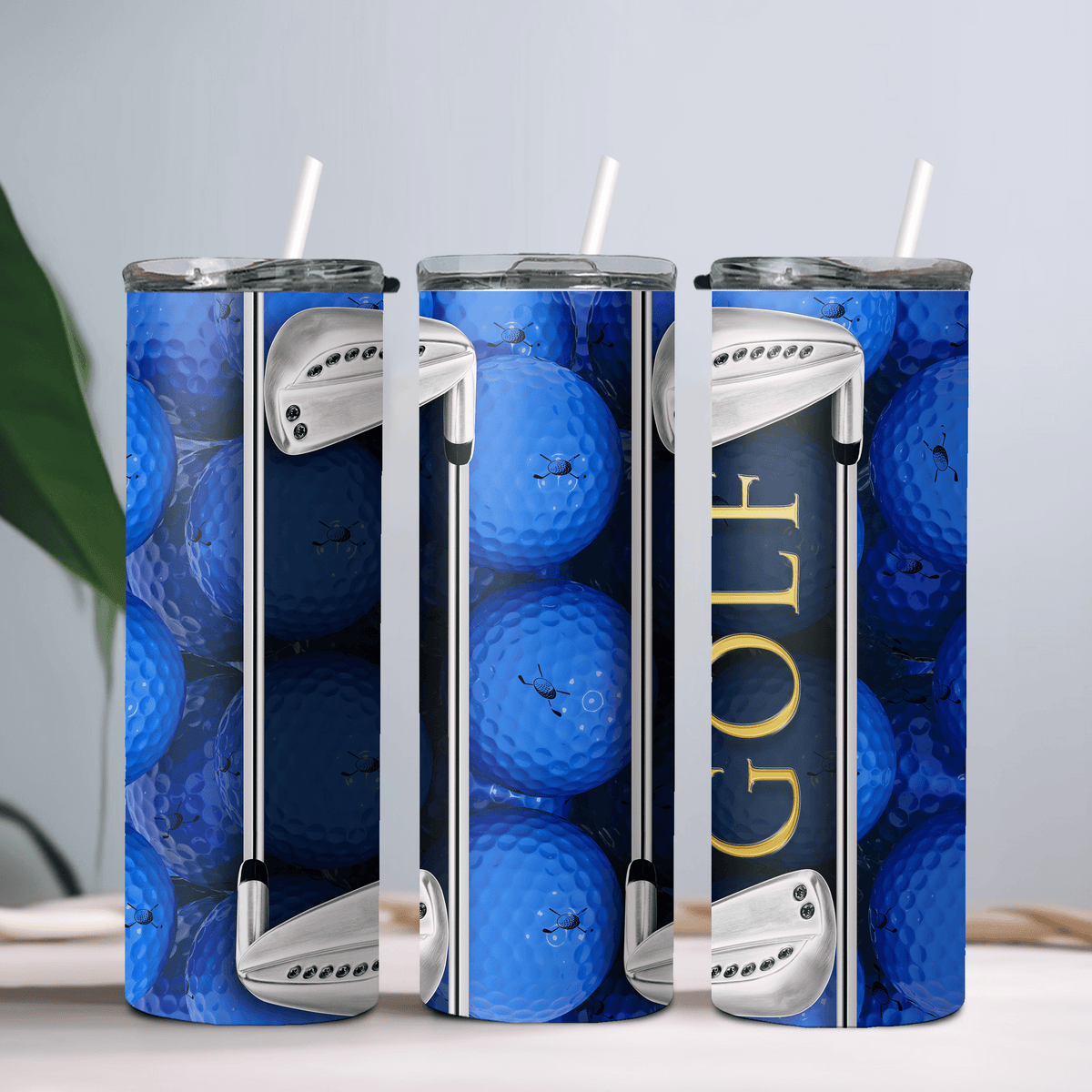 Golf Sublimation Tumbler – Personalized Drinkware for Golfers