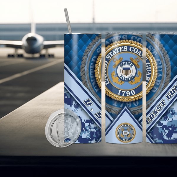 U.S. Coast Guard Tumbler – Honor and Pride for Coast Guard Service