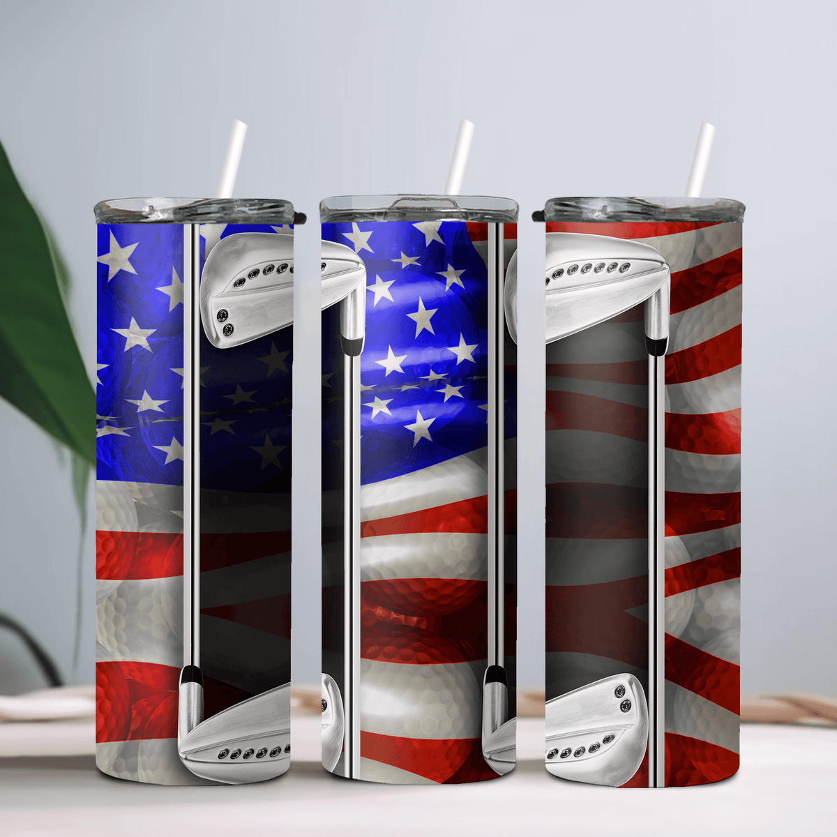 Golf Sublimation Tumbler – Personalized Drinkware for Golfers