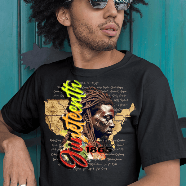 Men’s Juneteenth 1865 T-Shirt – Honoring Freedom and Heritage