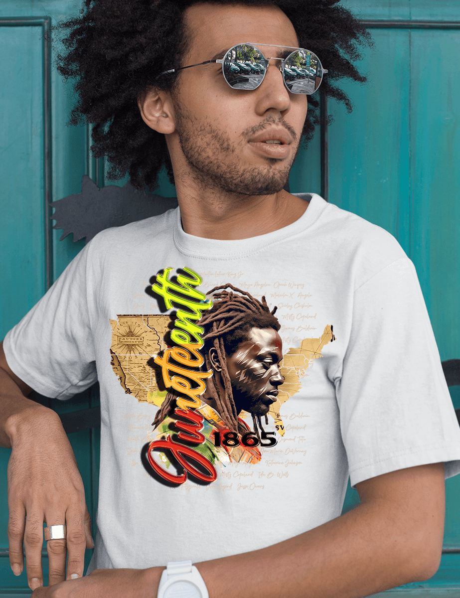 Men’s Juneteenth 1865 T-Shirt – Honoring Freedom and Heritage