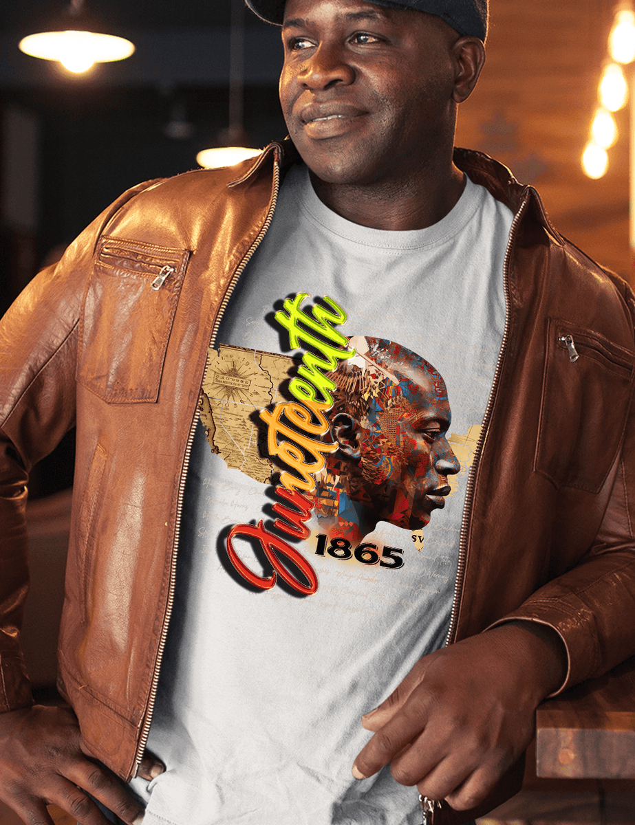 Men’s Juneteenth 1865 T-Shirt – Honoring Freedom and Heritage